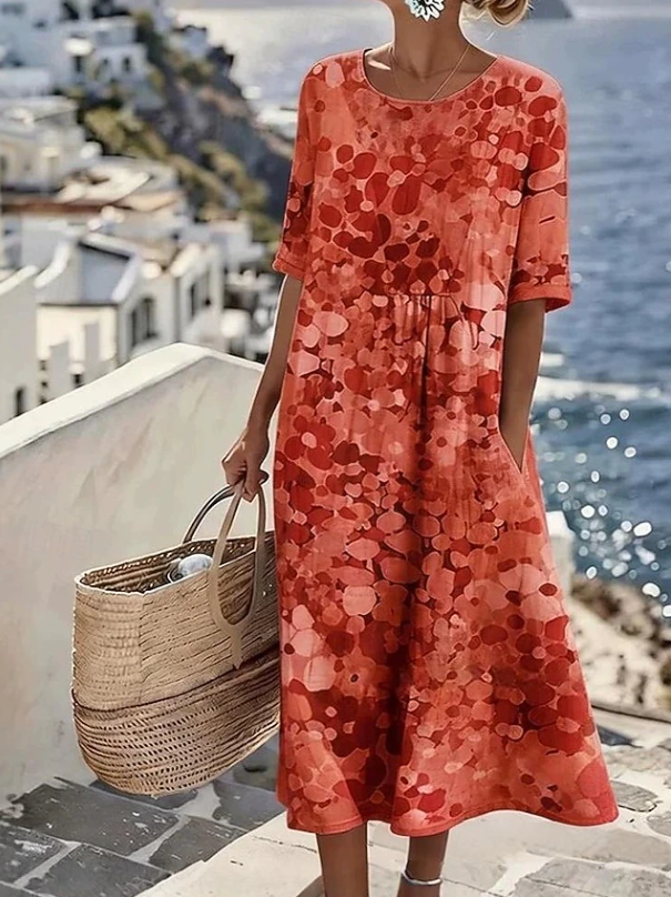 Women’s Floral Boho Maxi Dress