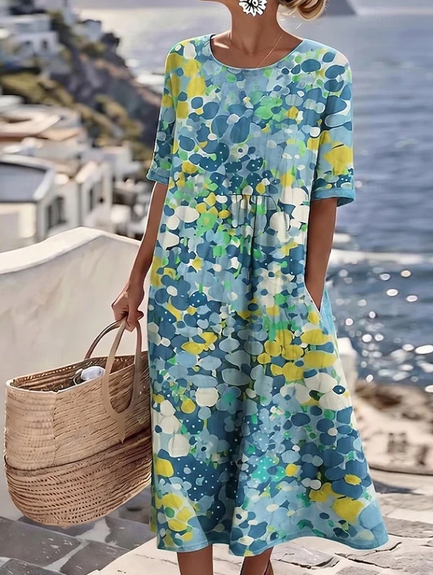 Women’s Floral Boho Maxi Dress
