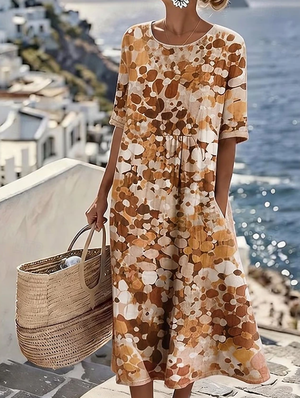 Women’s Floral Boho Maxi Dress