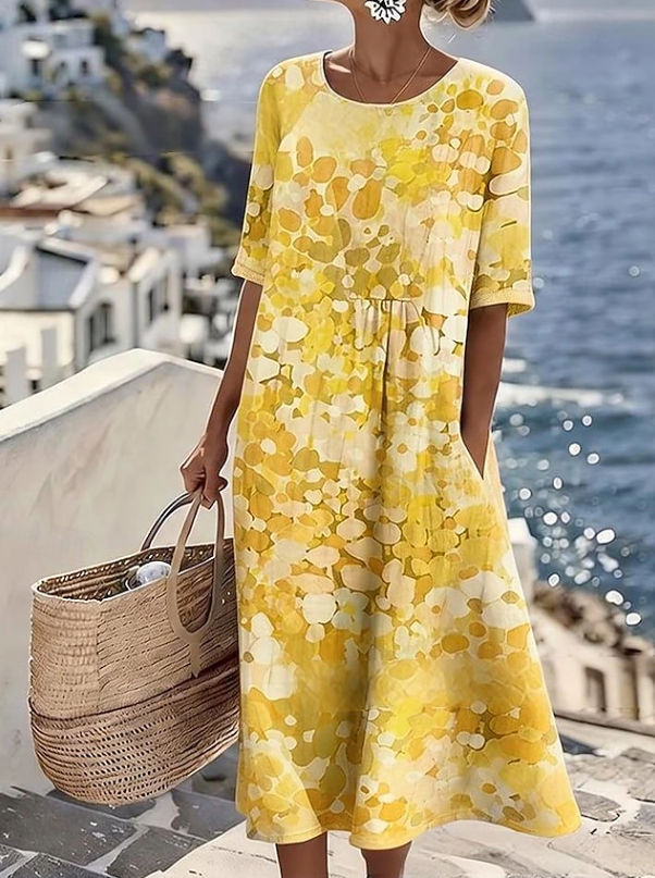 Women’s Floral Boho Maxi Dress