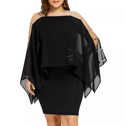 Women’s Plus-Size Off-the-Shoulder Lace Dress