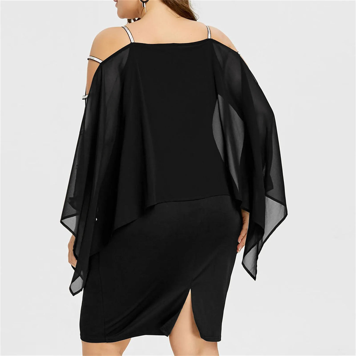 Women’s Plus-Size Off-the-Shoulder Lace Dress
