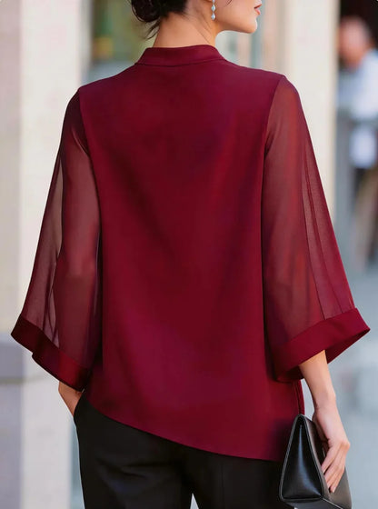 Women’s Draped Blouse