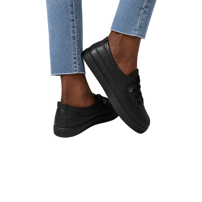 Women's Lace-Up Canvas Comfort Sneakers