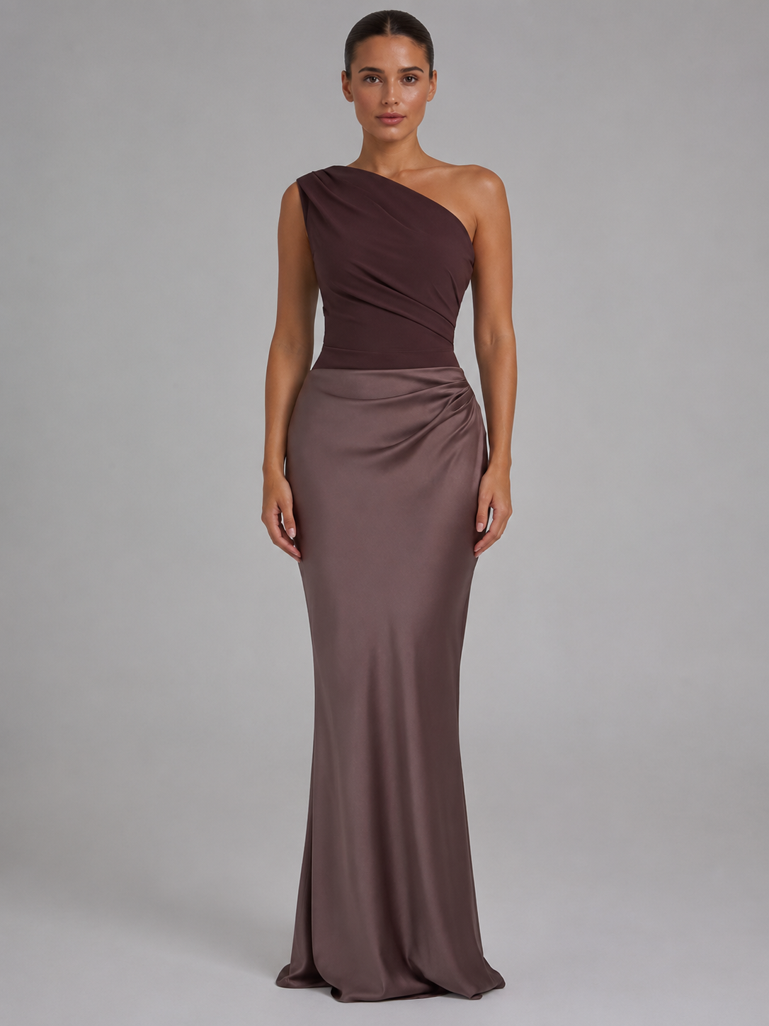 Women’s One-Shoulder Maxi Dress