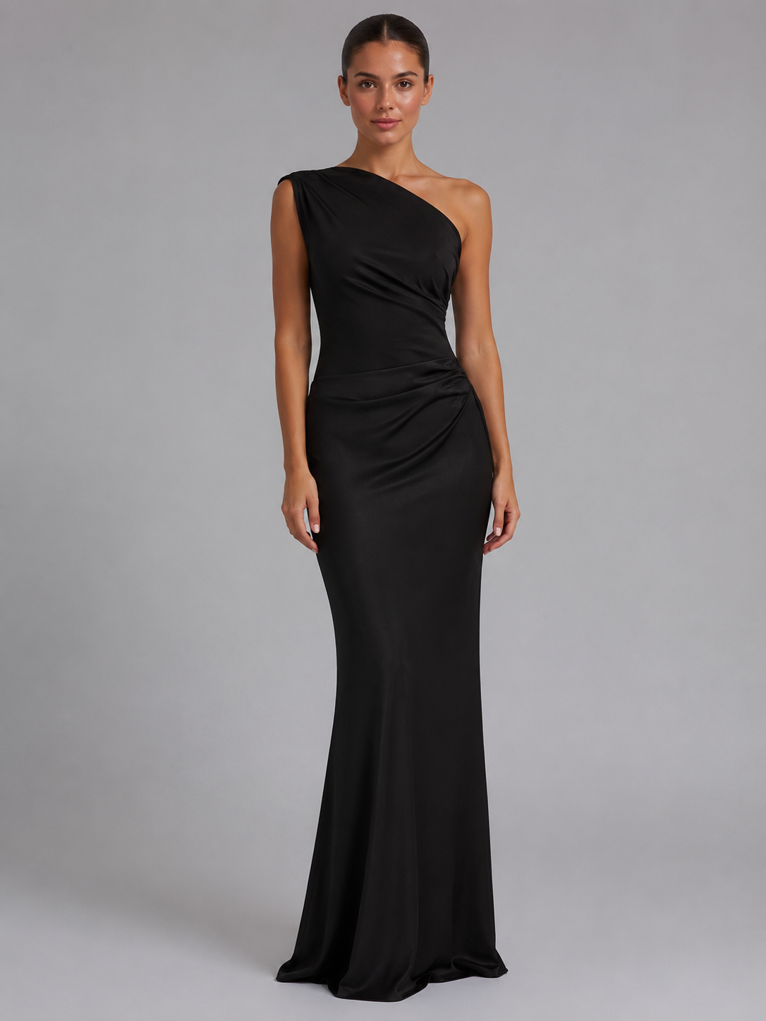 Women’s One-Shoulder Maxi Dress