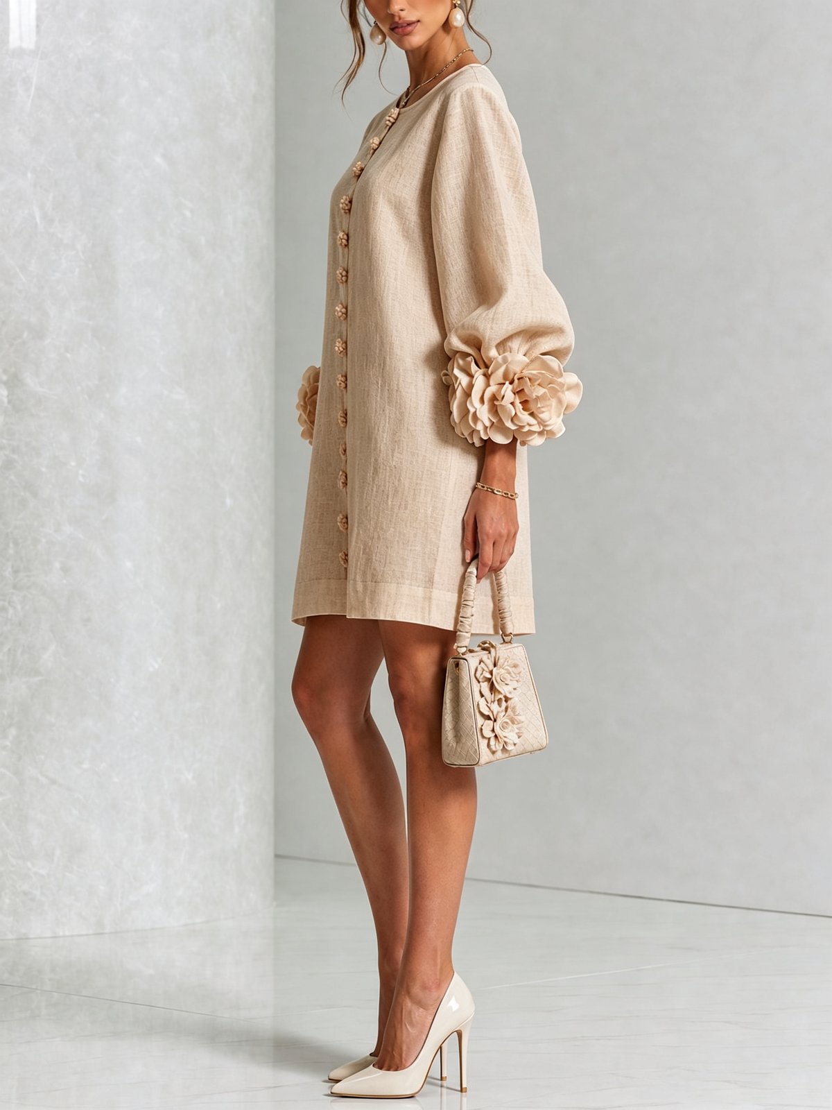 Women’s Button-Down Mini Dress