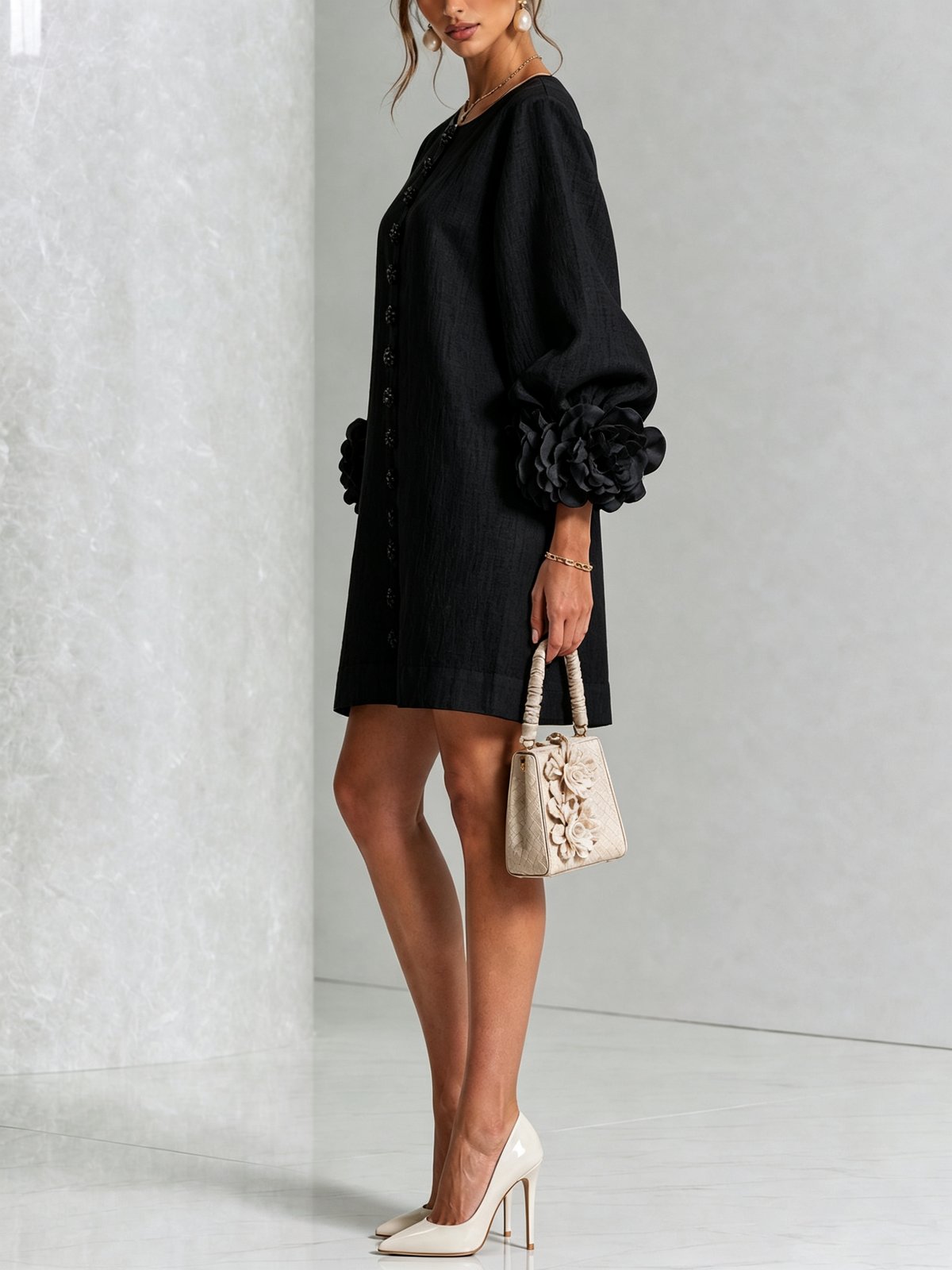 Women’s Button-Down Mini Dress