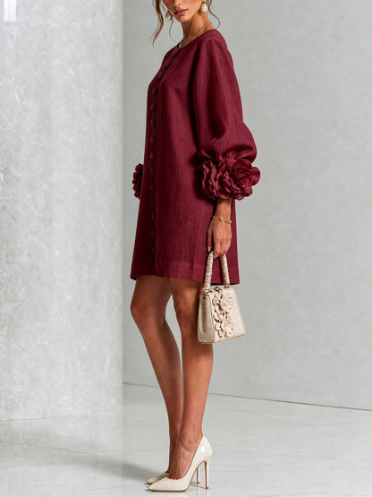 Women’s Button-Down Mini Dress