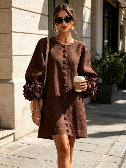 Women’s Button-Down Mini Dress