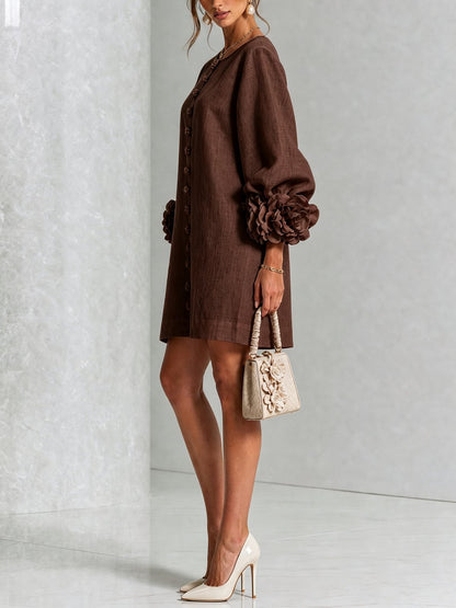 Women’s Button-Down Mini Dress