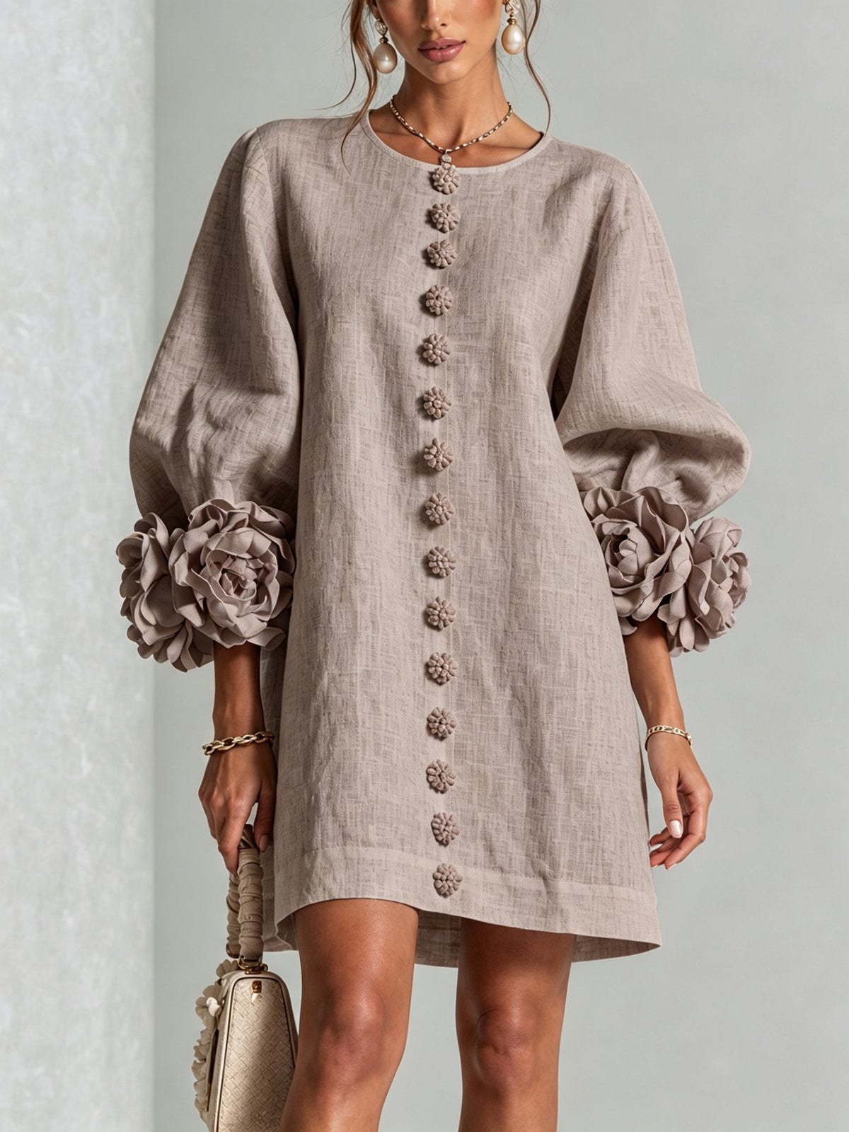 Women’s Button-Down Mini Dress
