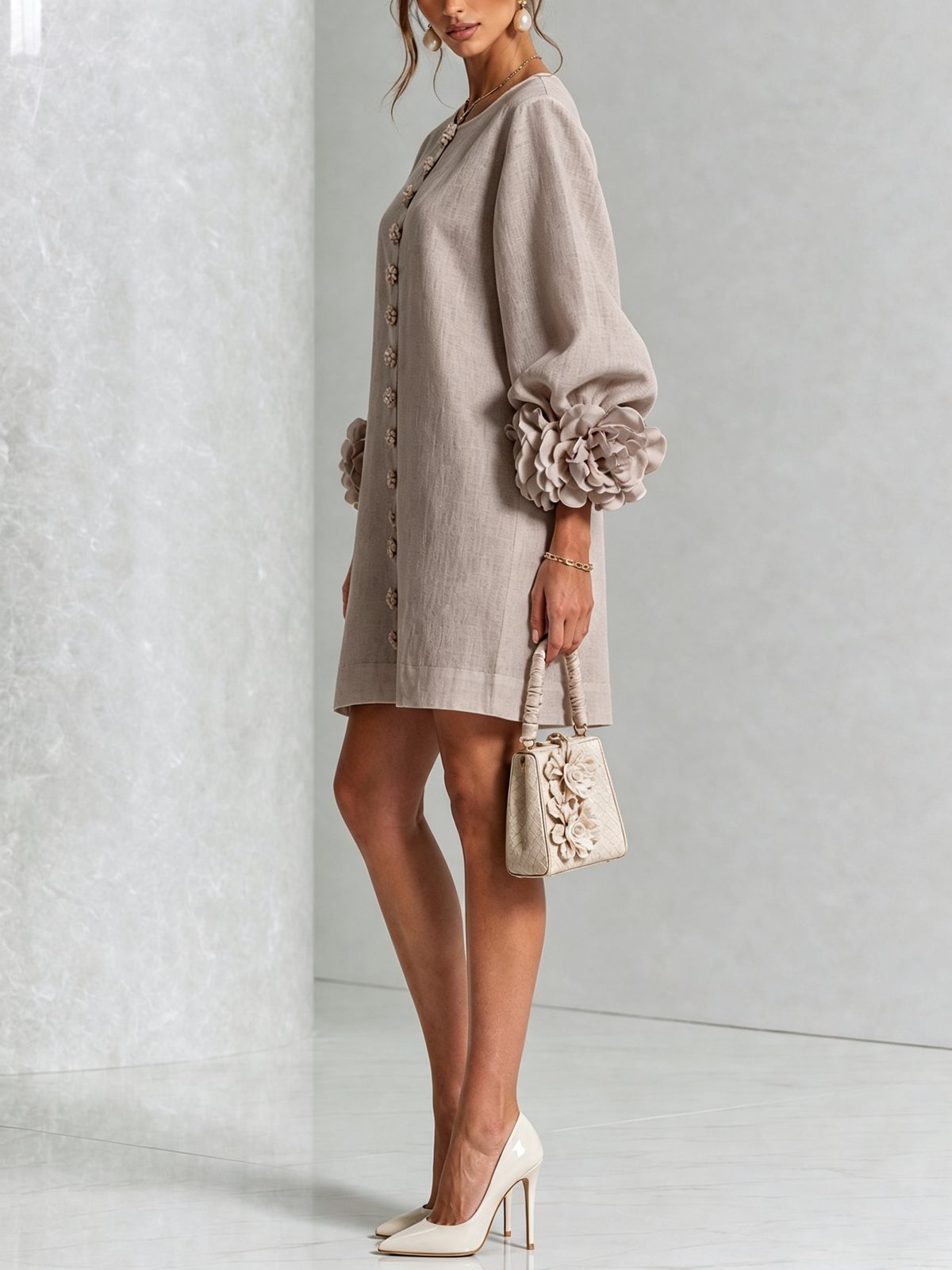 Women’s Button-Down Mini Dress