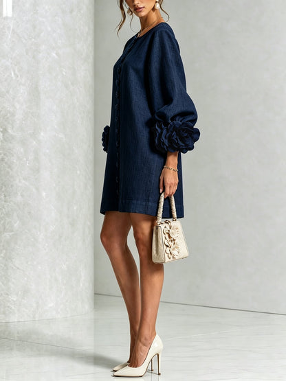 Women’s Button-Down Mini Dress