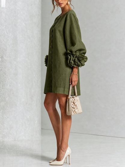 Women’s Button-Down Mini Dress