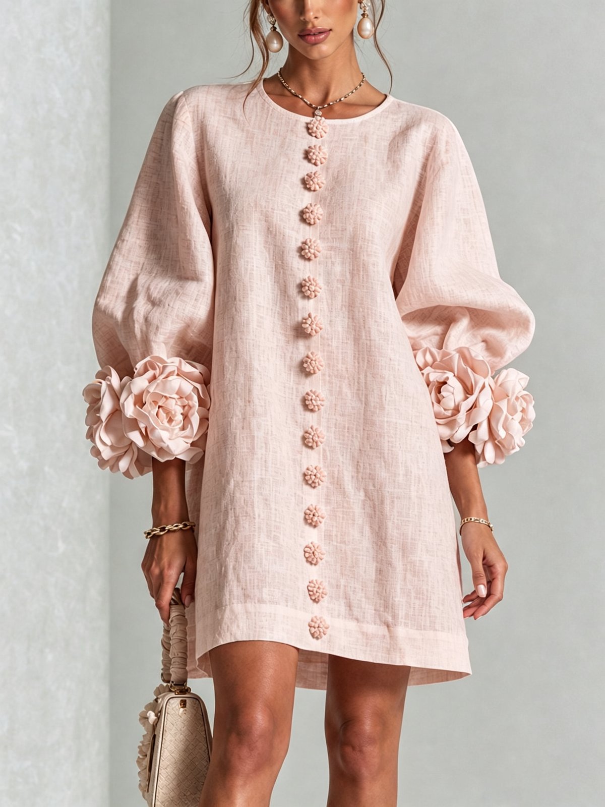 Women’s Button-Down Mini Dress