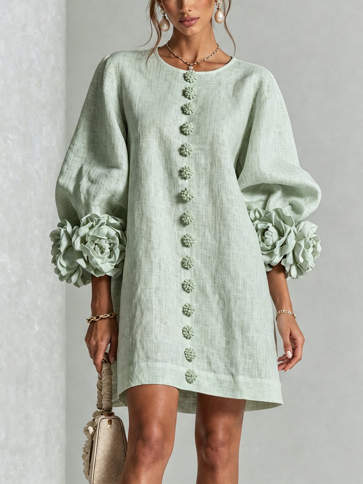 Women’s Button-Down Mini Dress