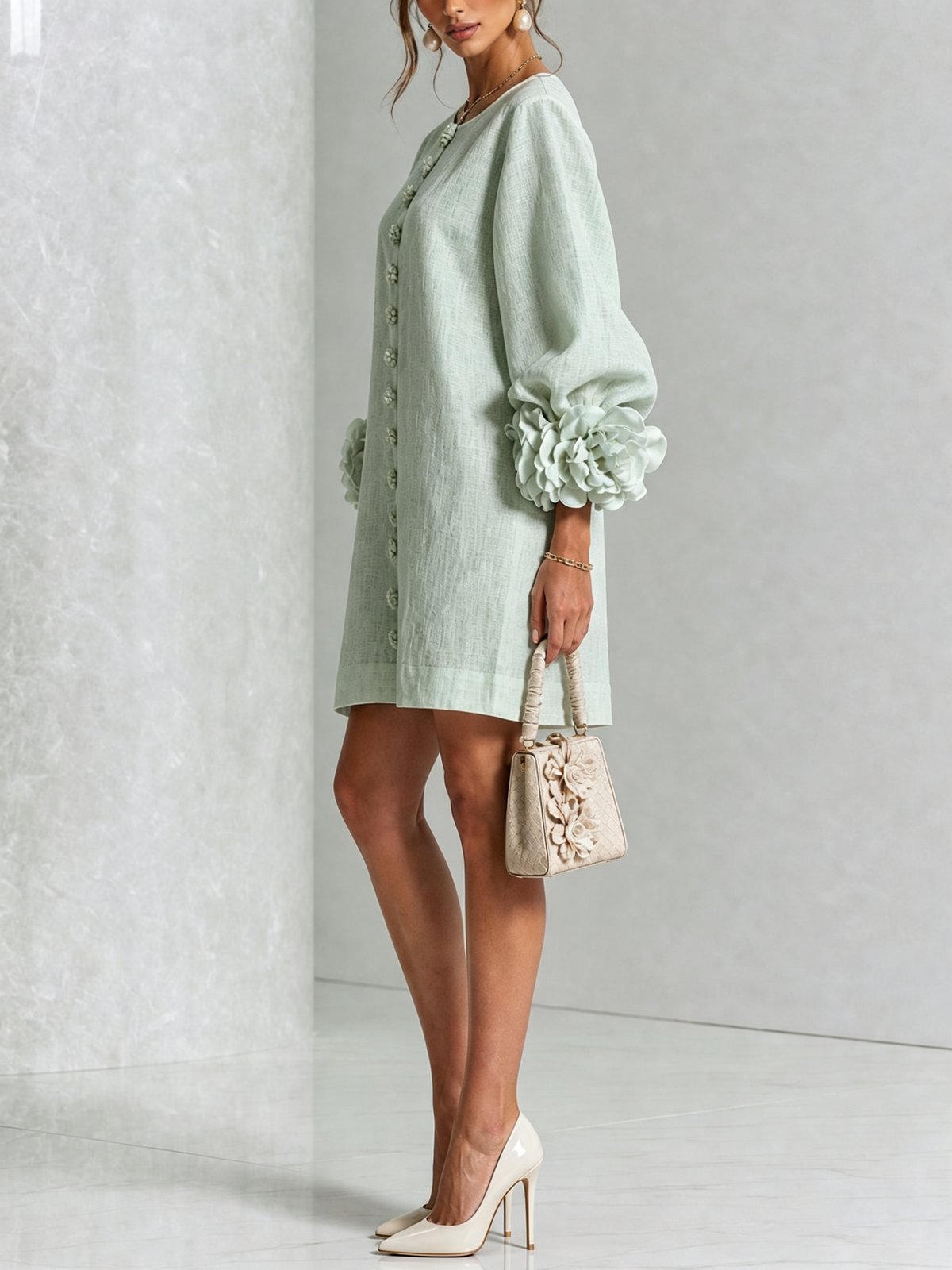 Women’s Button-Down Mini Dress