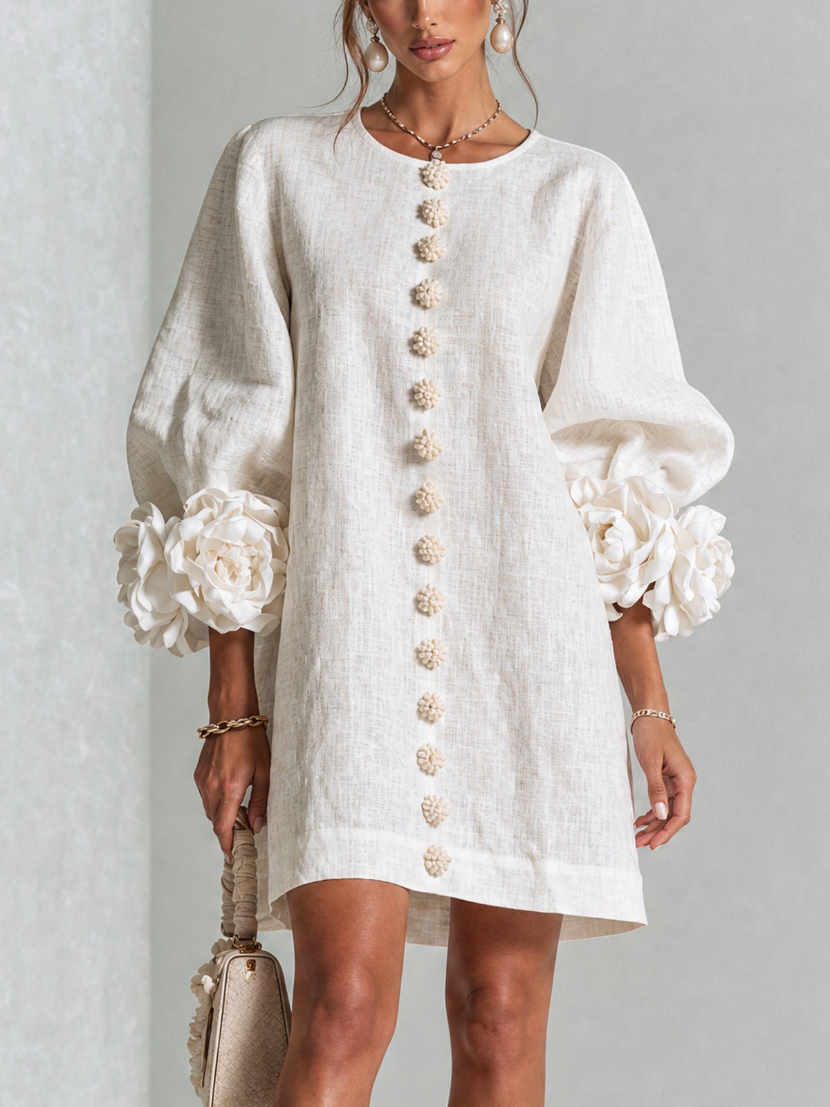 Women’s Button-Down Mini Dress