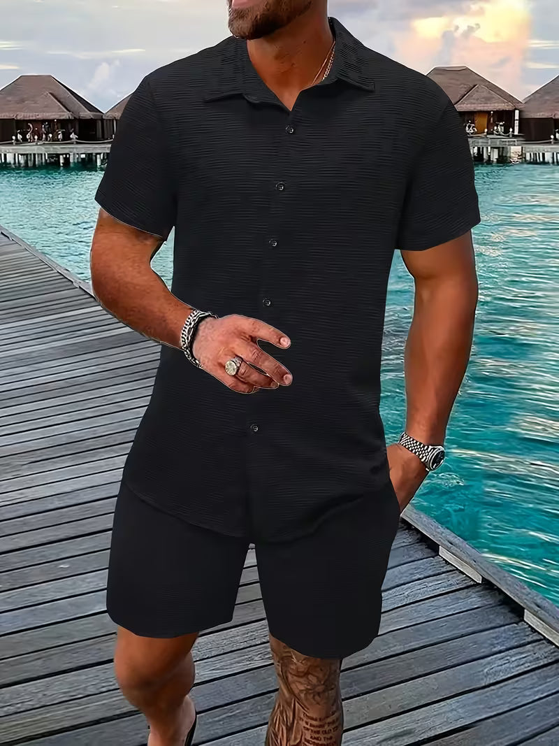 Men’s Shirt and Shorts Set