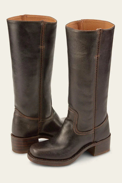 Women’s Mid-Calf Block Heel Boots