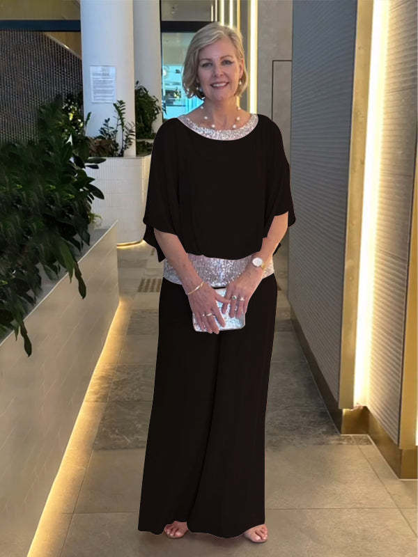 Women’s Wide-Sleeve Two-Piece Set