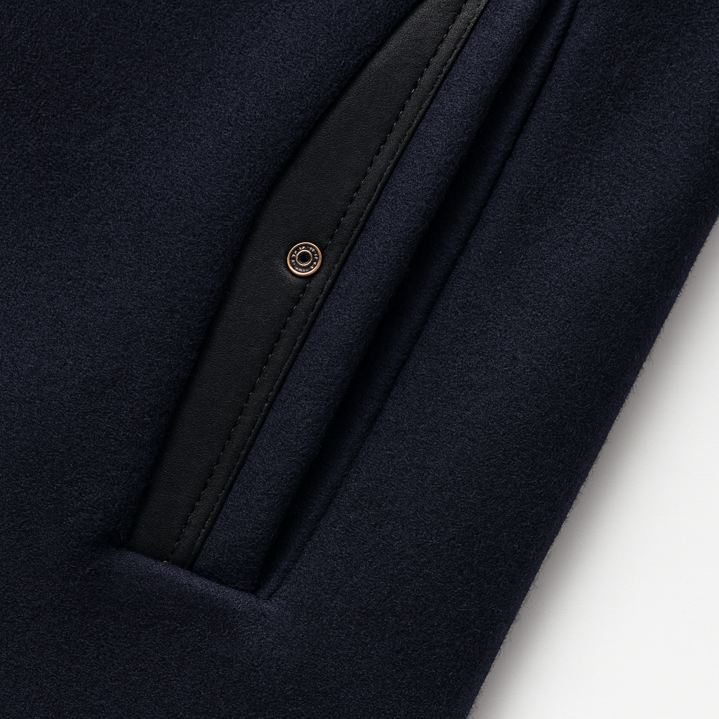 Men’s Wool Blend Overcoat
