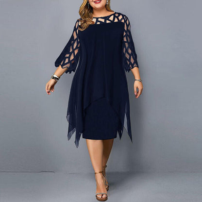 Women’s Plus-Size Midi Dress