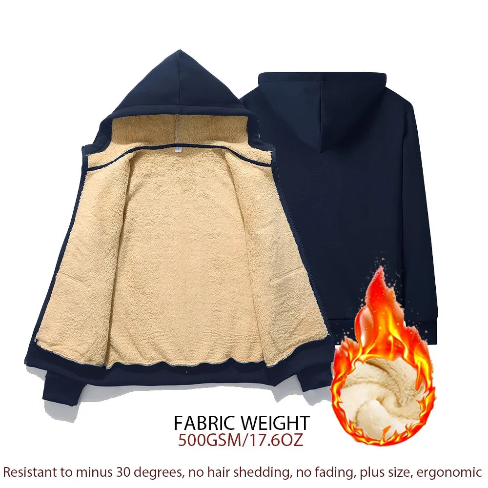 Women’s Plus-Size Hooded Winter Jacket