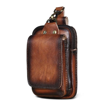 Men’s Leather Waist Bag