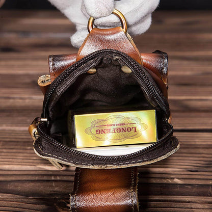 Men’s Leather Waist Bag