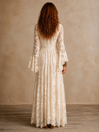 Women’s Vintage-Style Maxi Dress