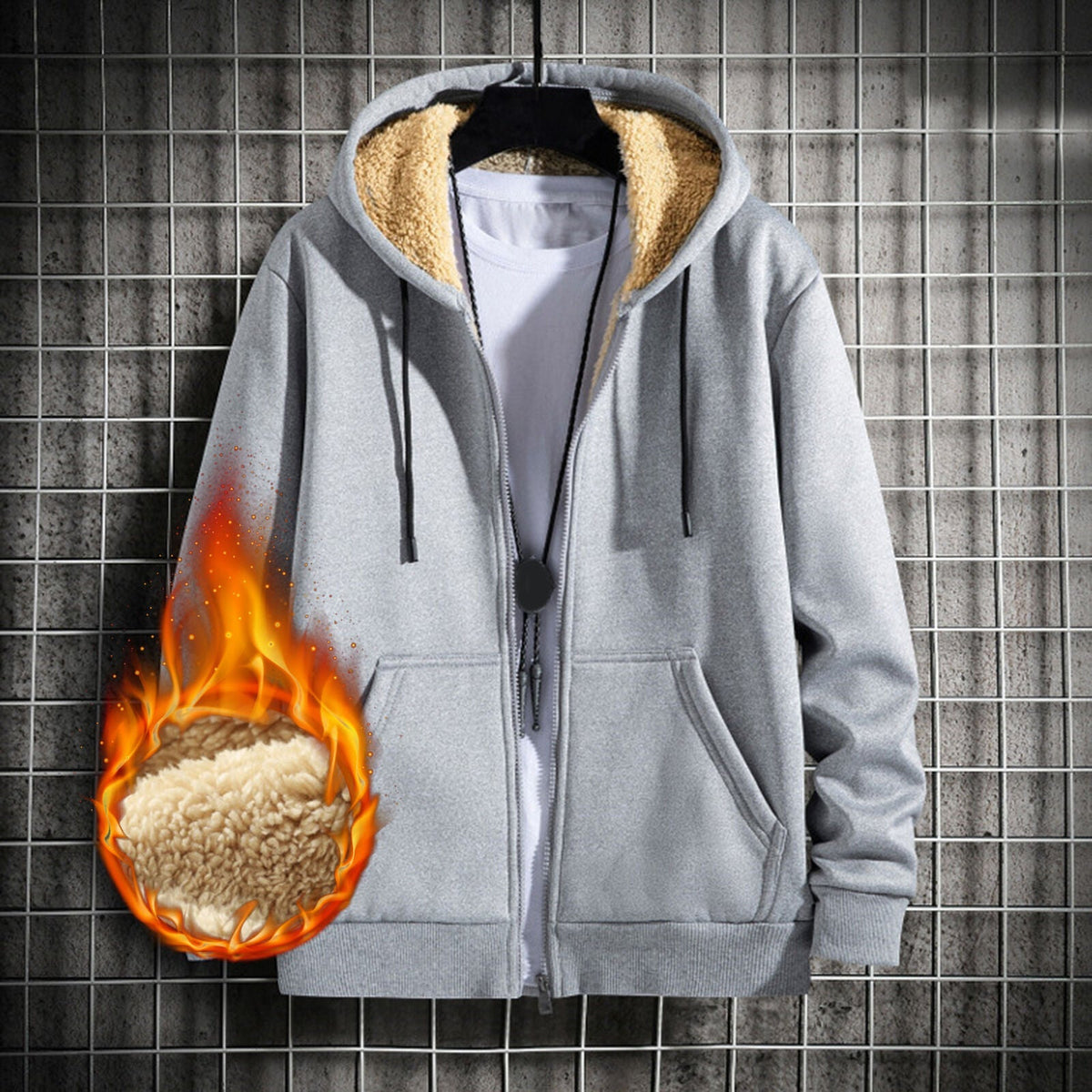 Women’s Plus-Size Hooded Winter Jacket