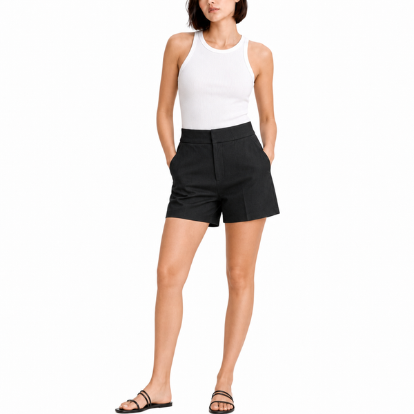 Women’s High-Waisted Pocket Shorts