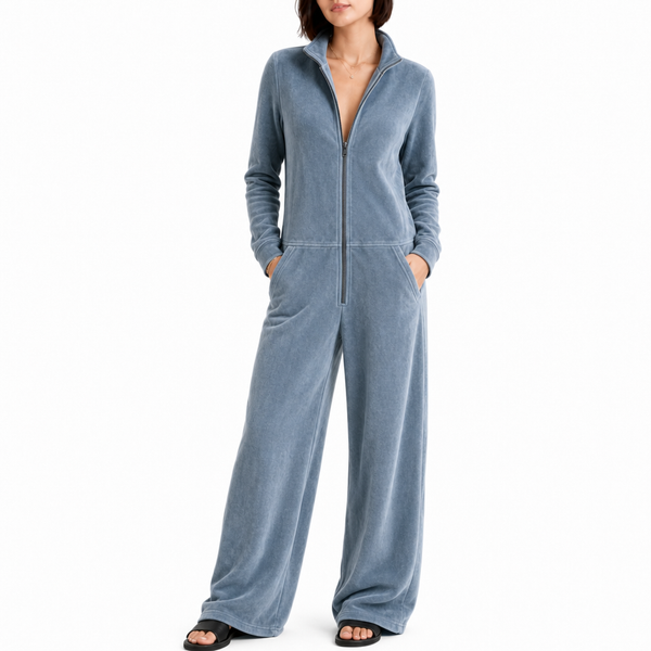 Women’s Front-Zip Jumpsuit
