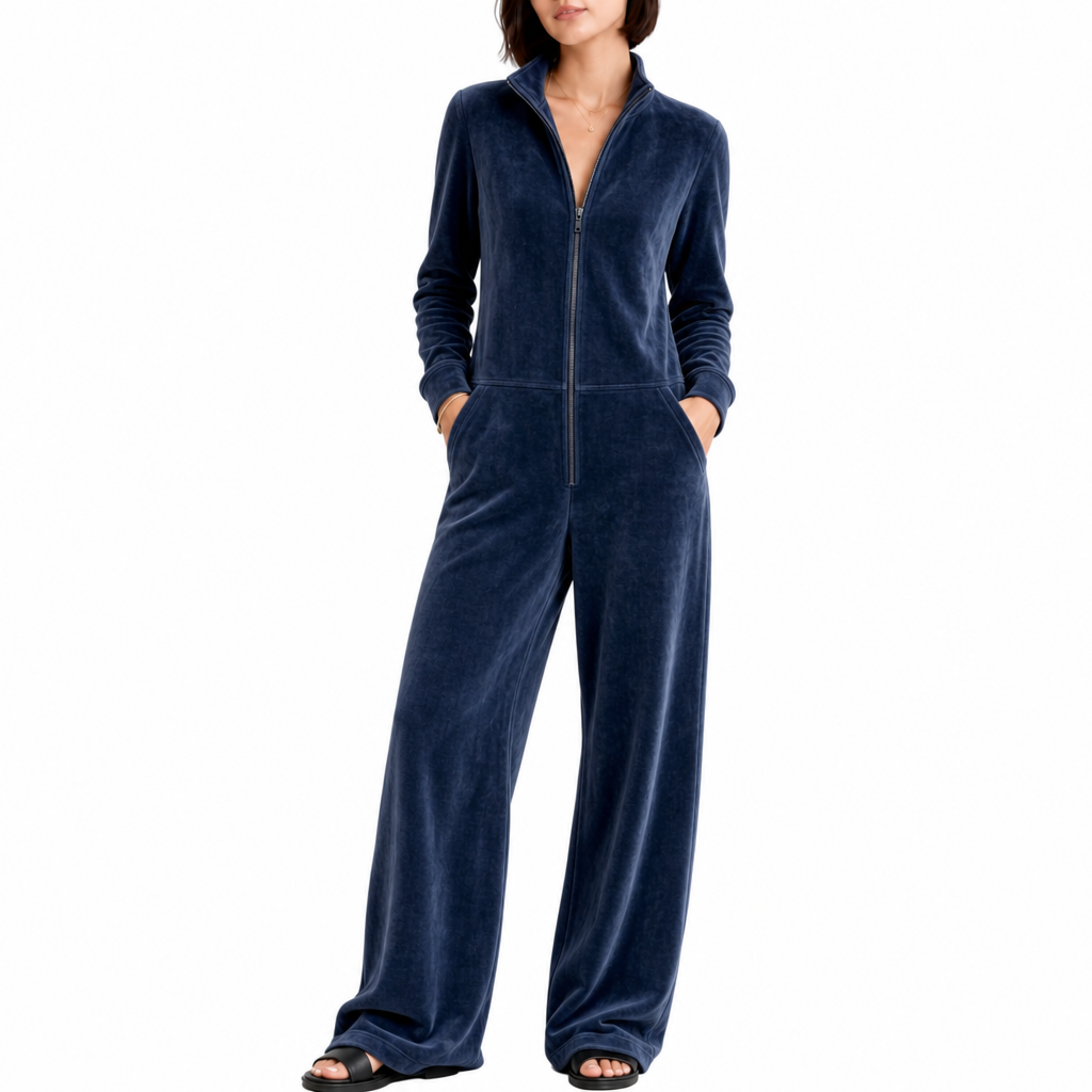 Women’s Front-Zip Jumpsuit