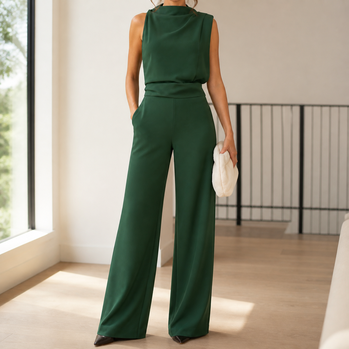 Women’s Wide-Leg Jumpsuit