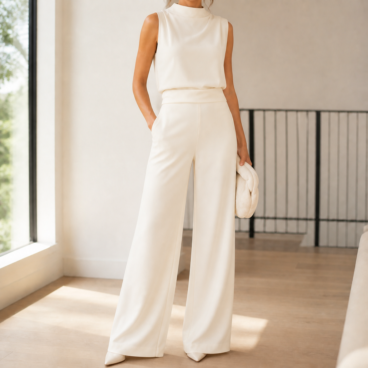 Women’s Wide-Leg Jumpsuit