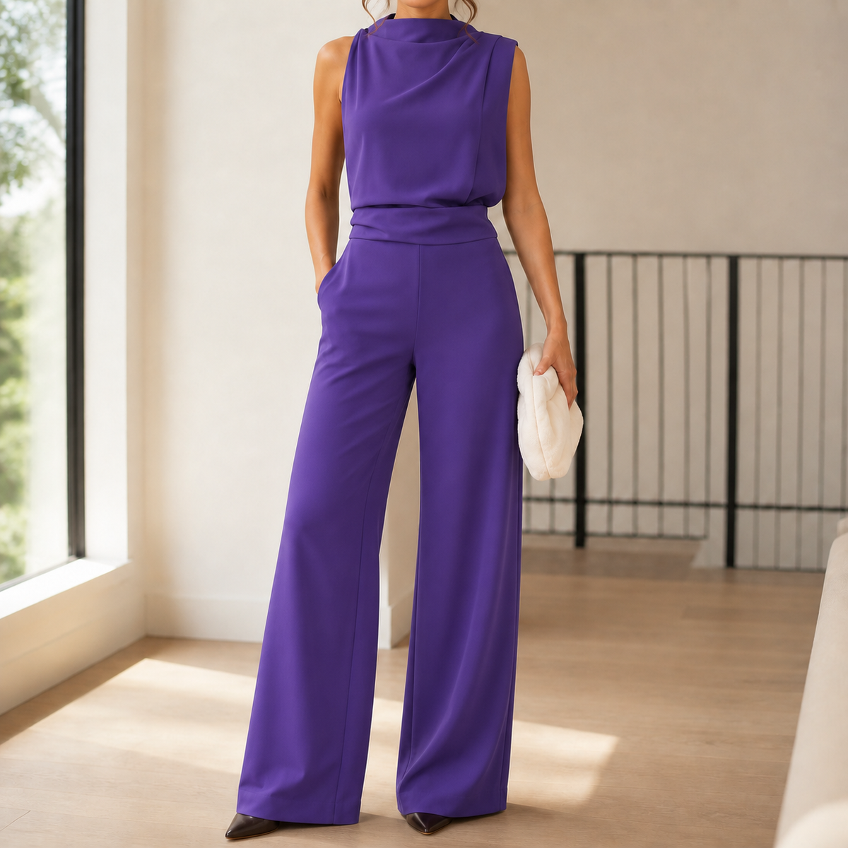 Women’s Wide-Leg Jumpsuit