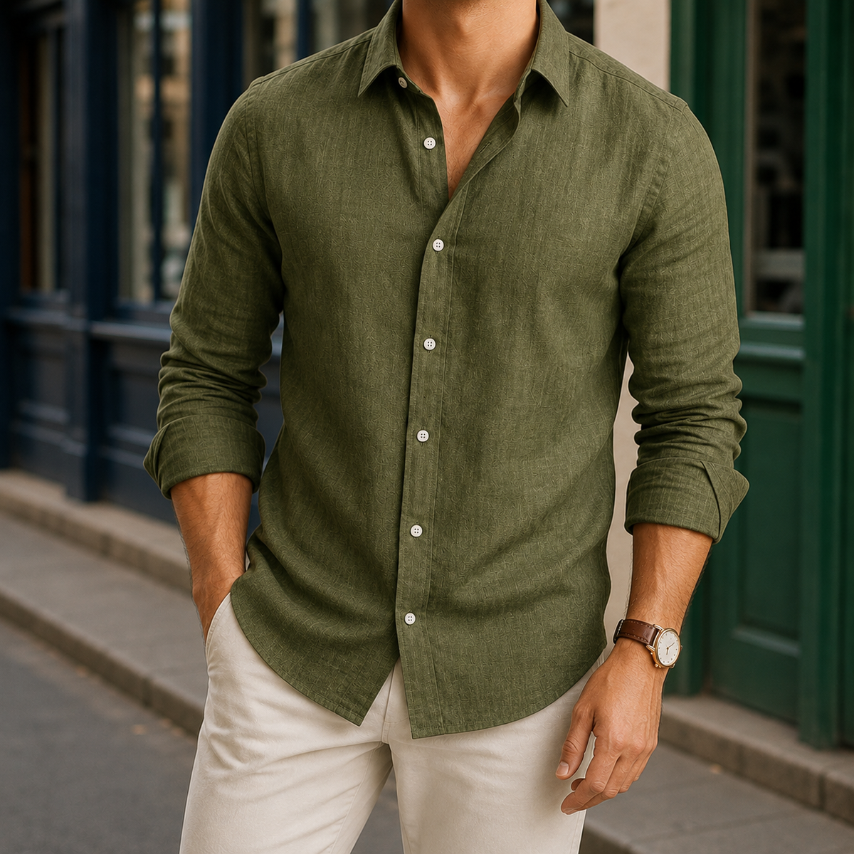 Men’s Linen Shirt