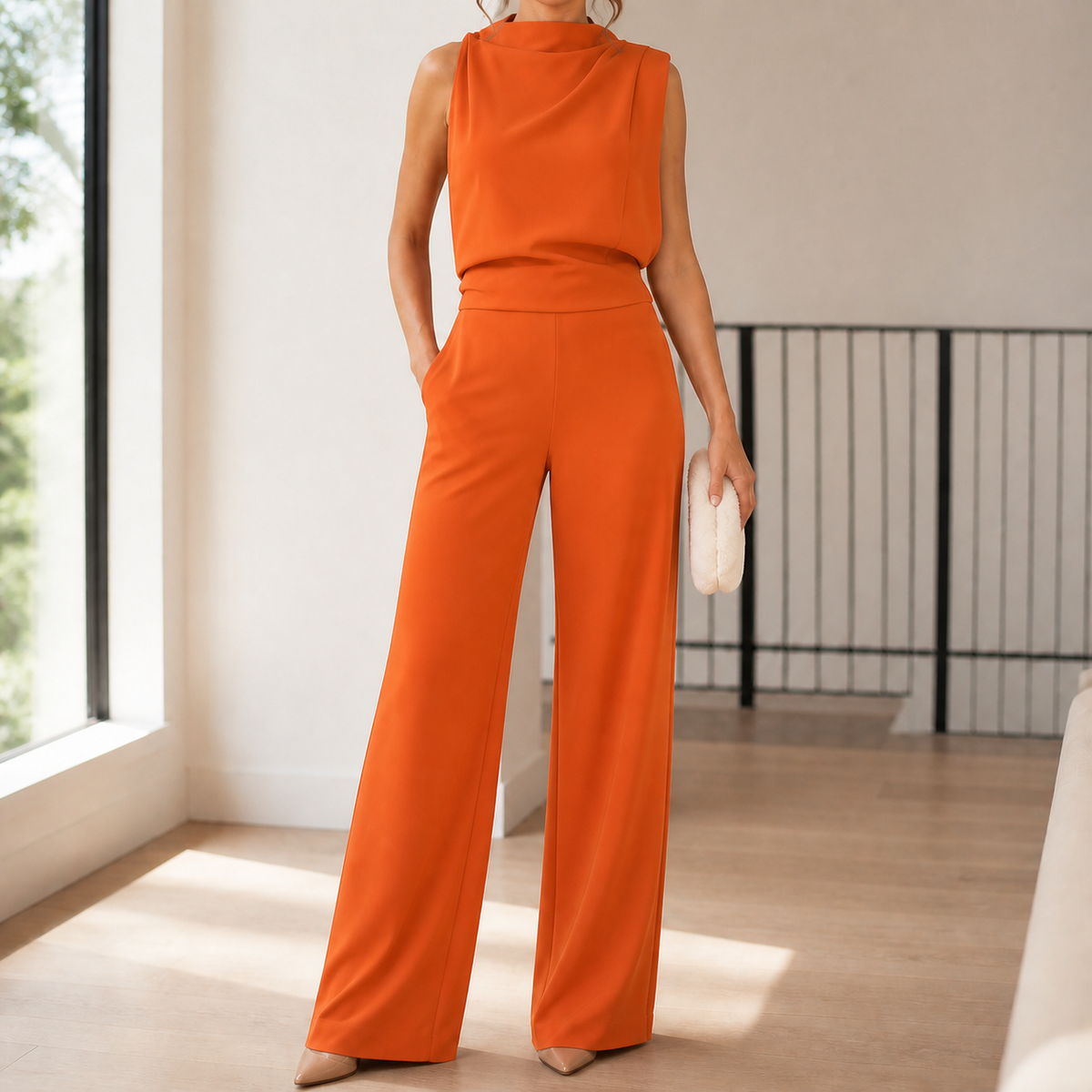 Women’s Wide-Leg Jumpsuit