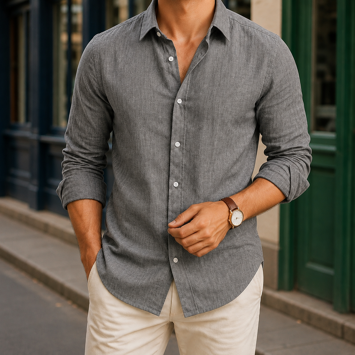 Men’s Linen Shirt