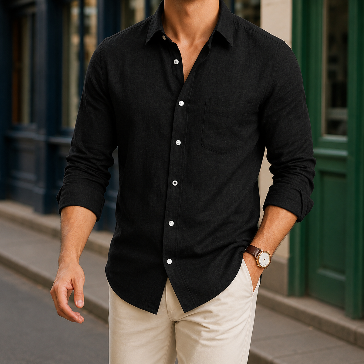 Men’s Linen Shirt