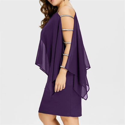 Women’s Plus-Size Off-the-Shoulder Lace Dress