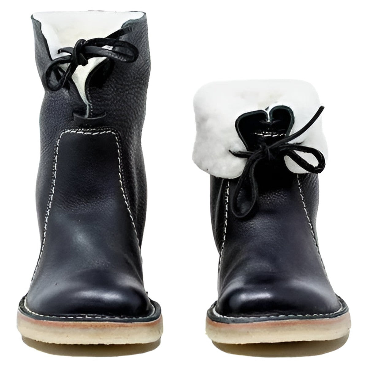 Women’s Winter Boots with Fold-Over Cuff