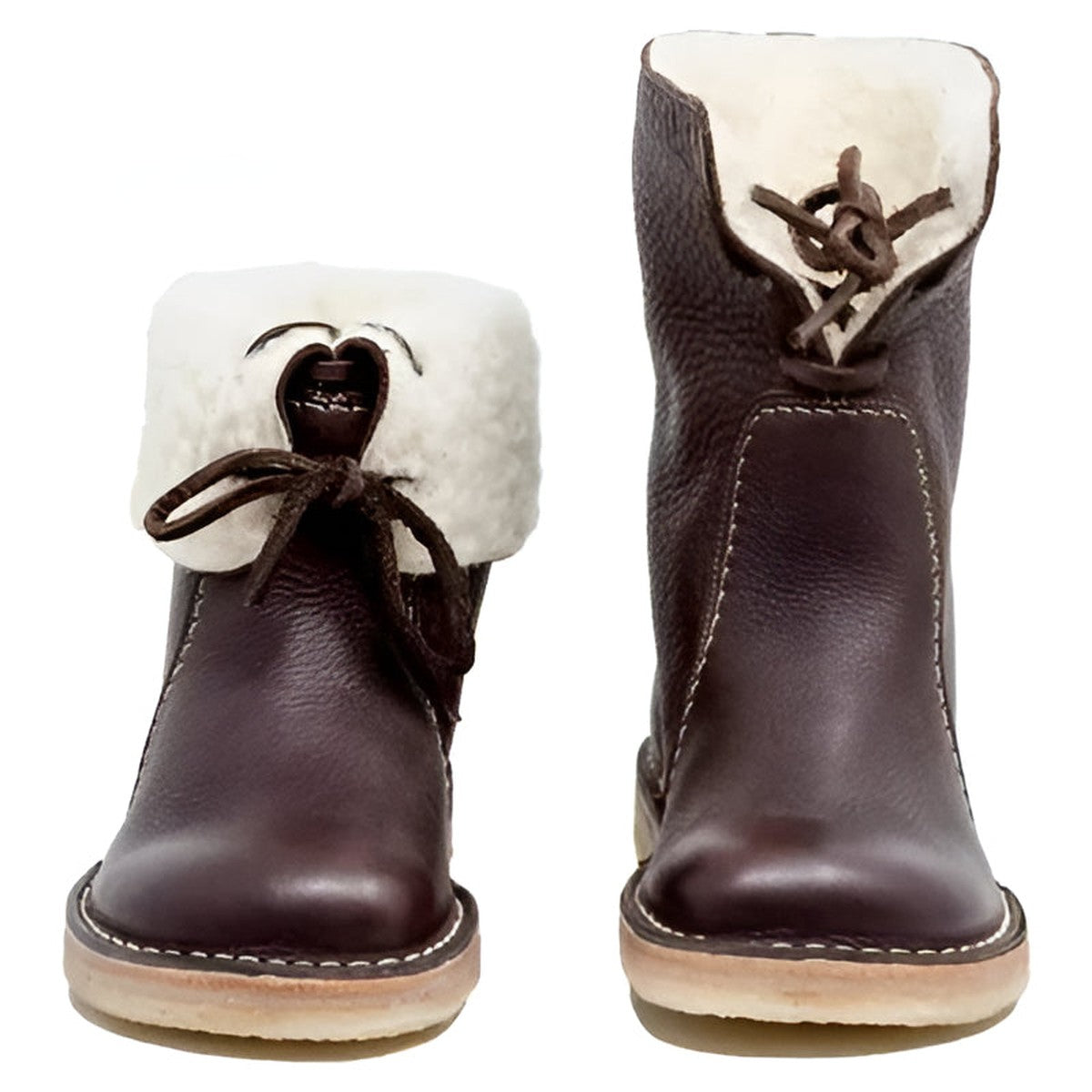 Women’s Winter Boots with Fold-Over Cuff