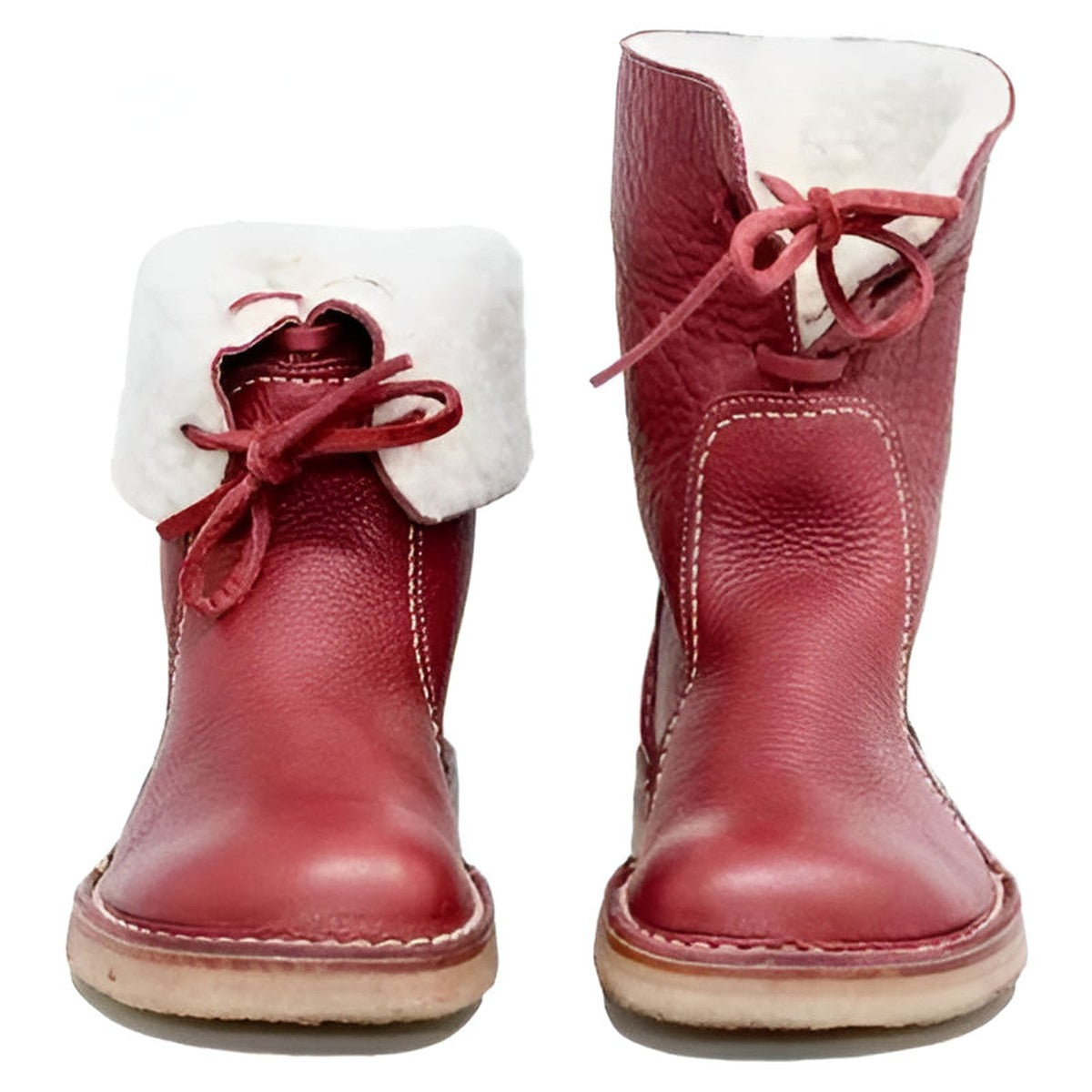 Women’s Winter Boots with Fold-Over Cuff