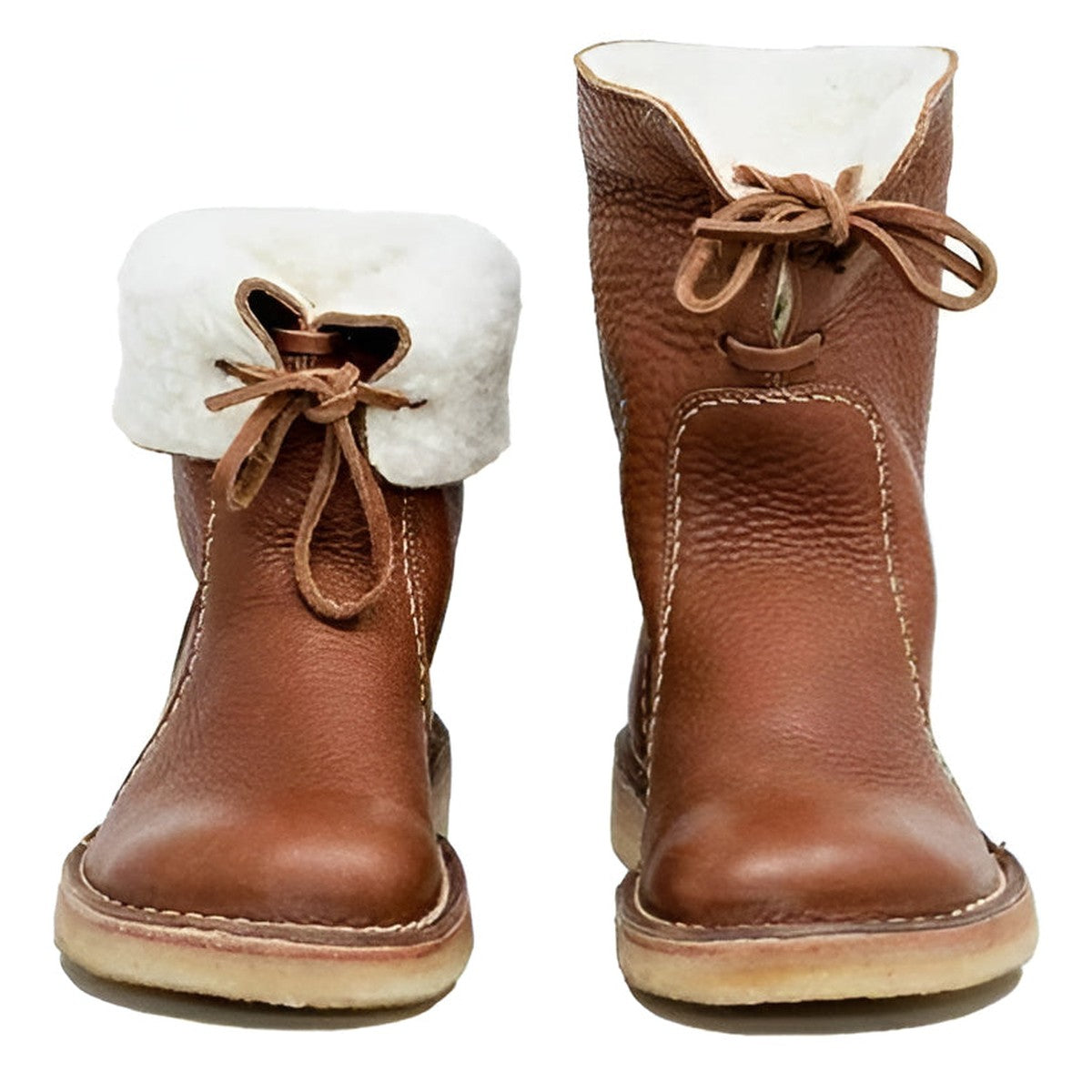Women’s Winter Boots with Fold-Over Cuff