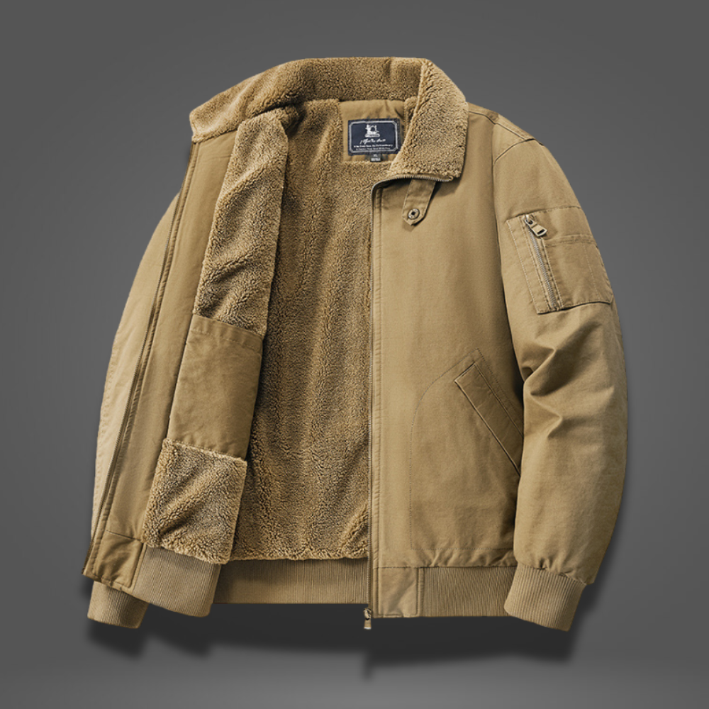 Men’s Fleece Bomber Jacket