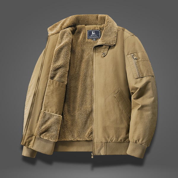 Men’s Fleece Bomber Jacket